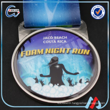 promotion foam night run memorial medal